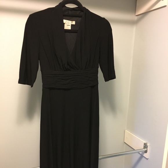 Evan Picone Black Dress - Picture 1 of 3